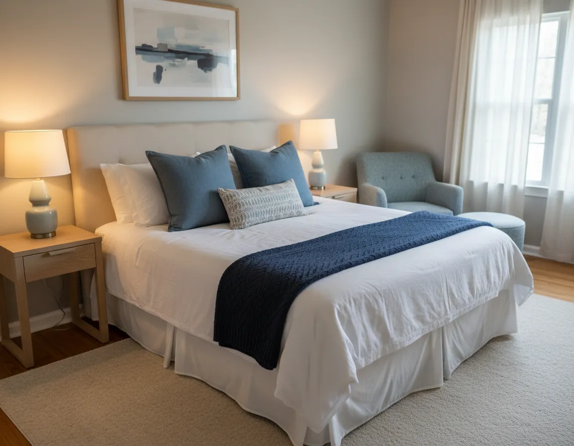 Bedroom at Eagel Rock Stays Shreveport