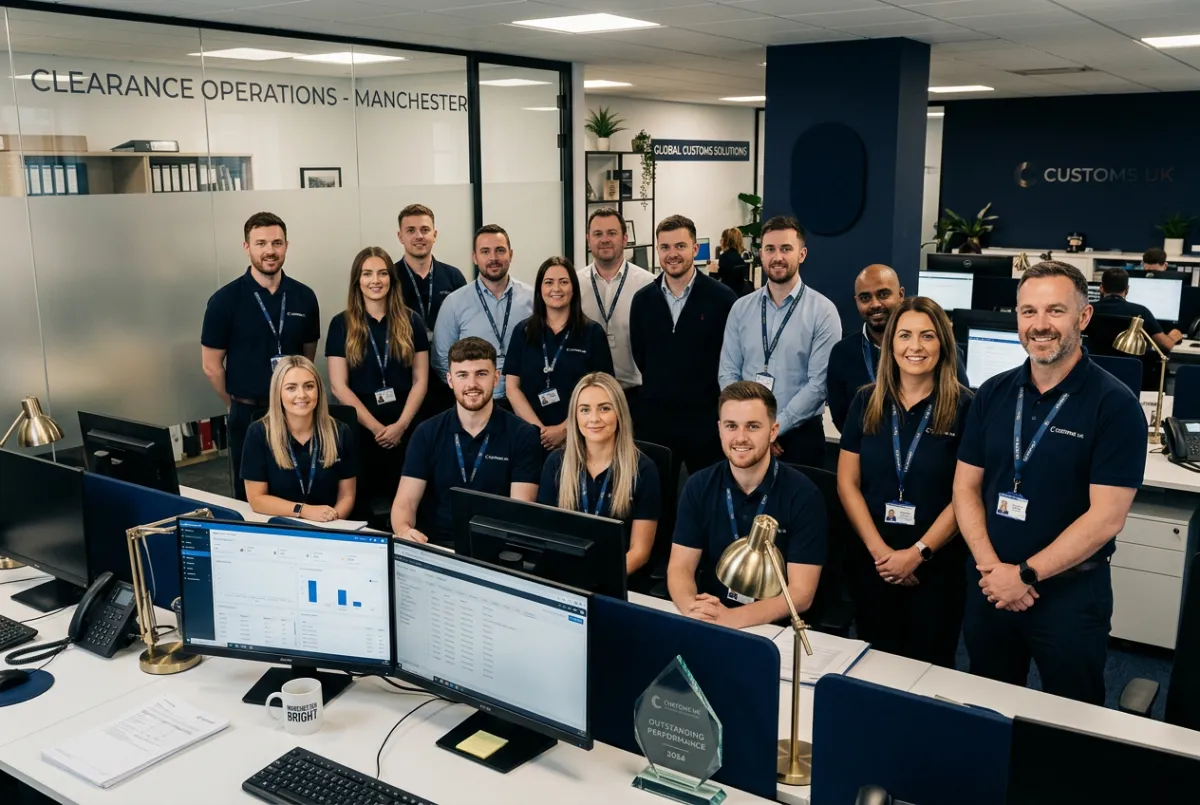 Global Corporate Logistics Manchester customs brokerage operations office and dedicated clearance team