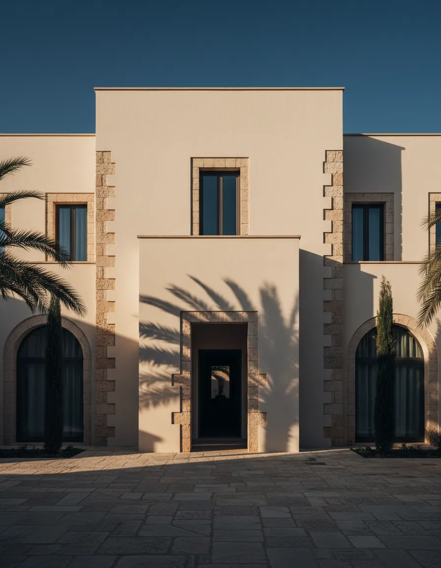 Calm architecture in Valencia, Spain