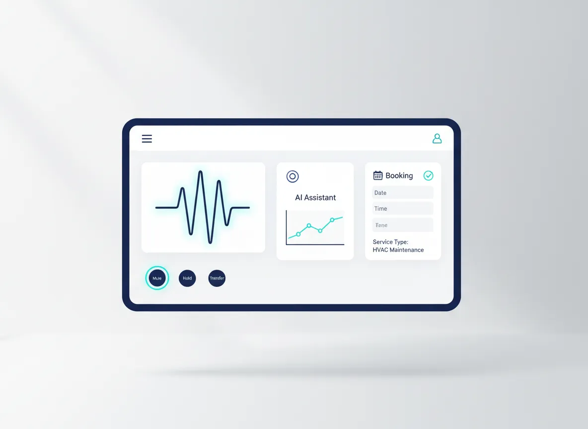 AI answering an inbound call demo