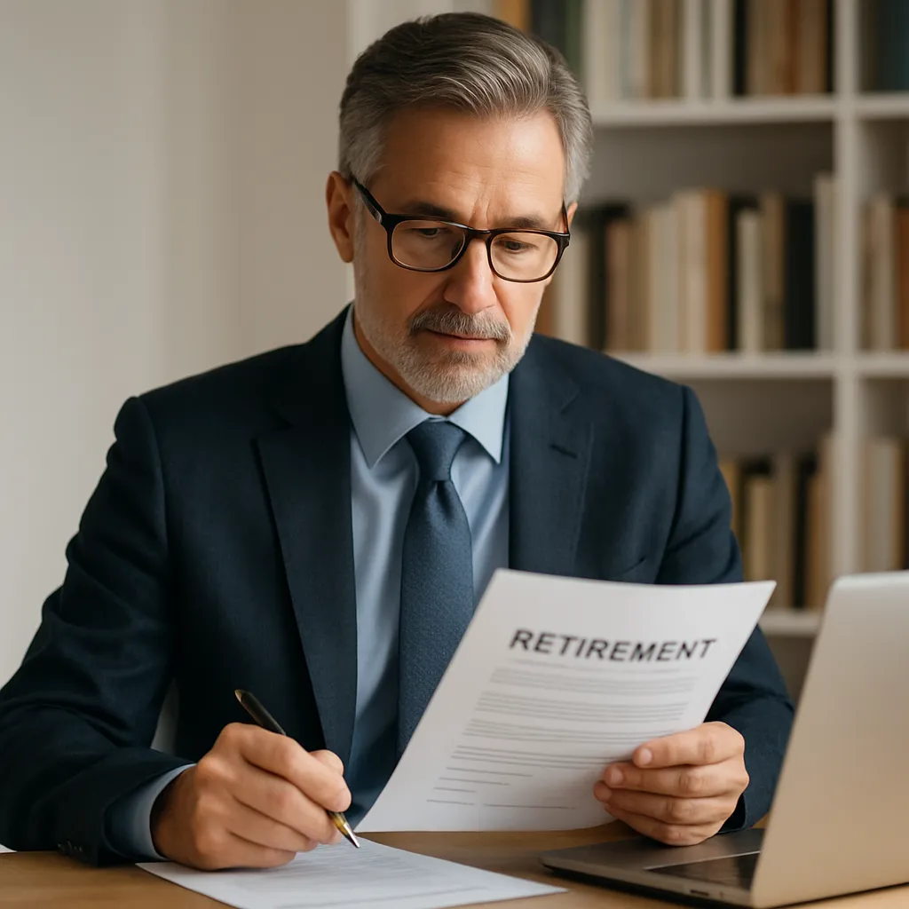 Portrait of a financial advisor