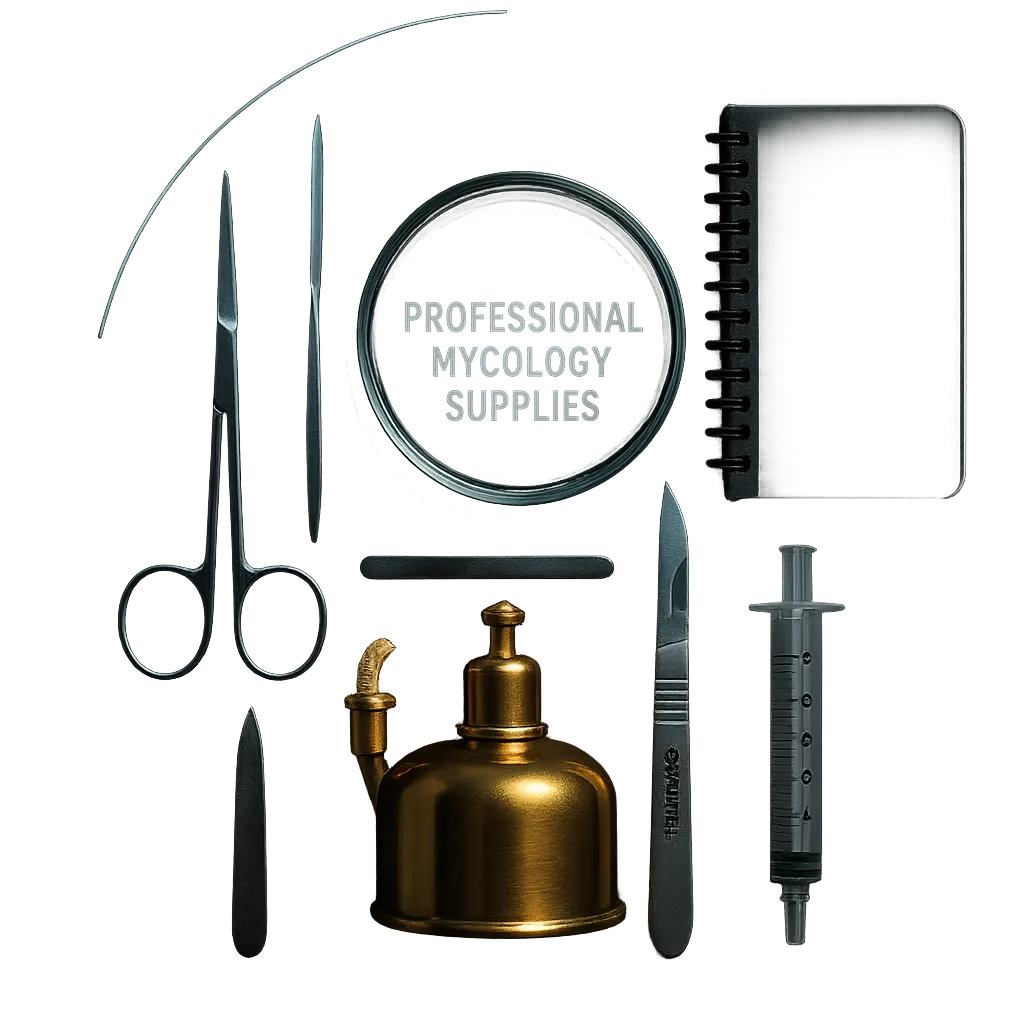 Professional lab equipment and sterile substrate