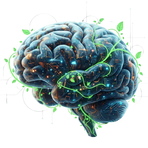 AI Brain Graphic