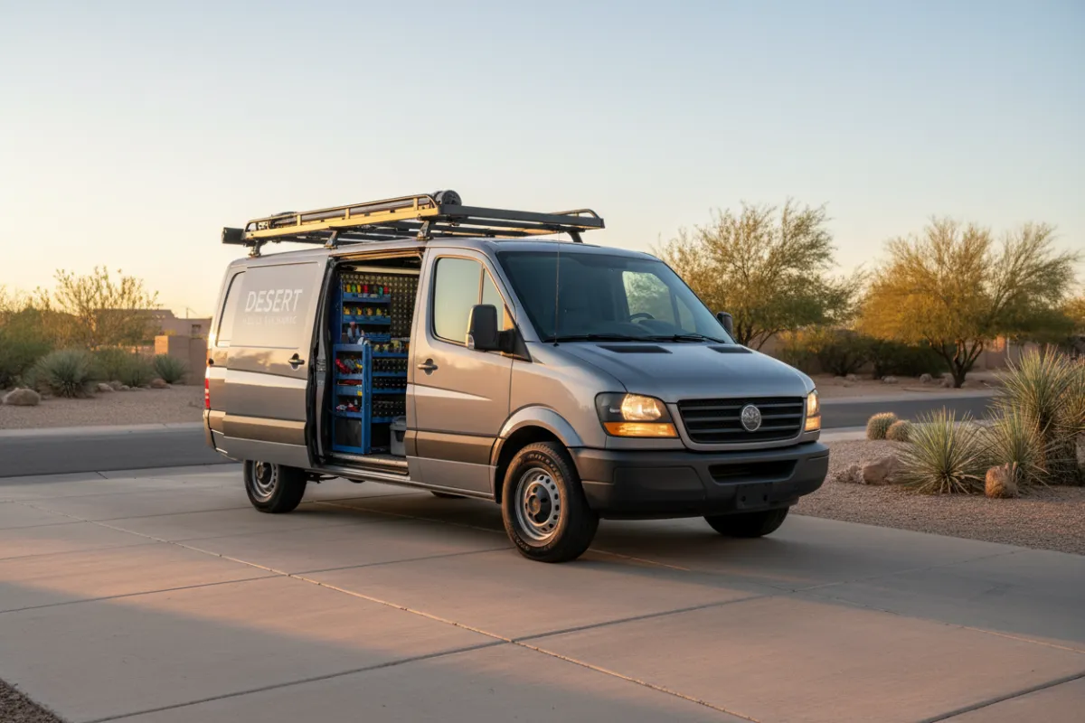Desert Mobile Mechanic service van