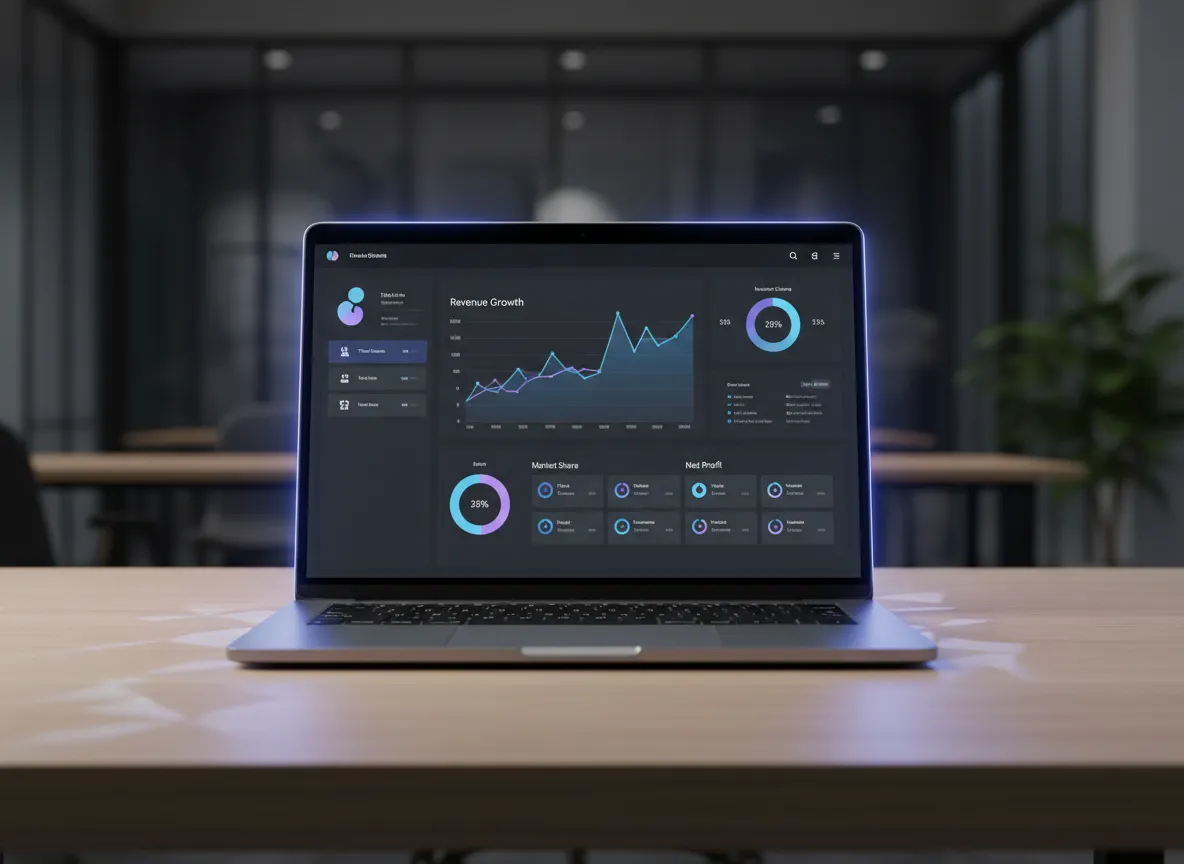 ERPNext Dashboard Interface Screenshot