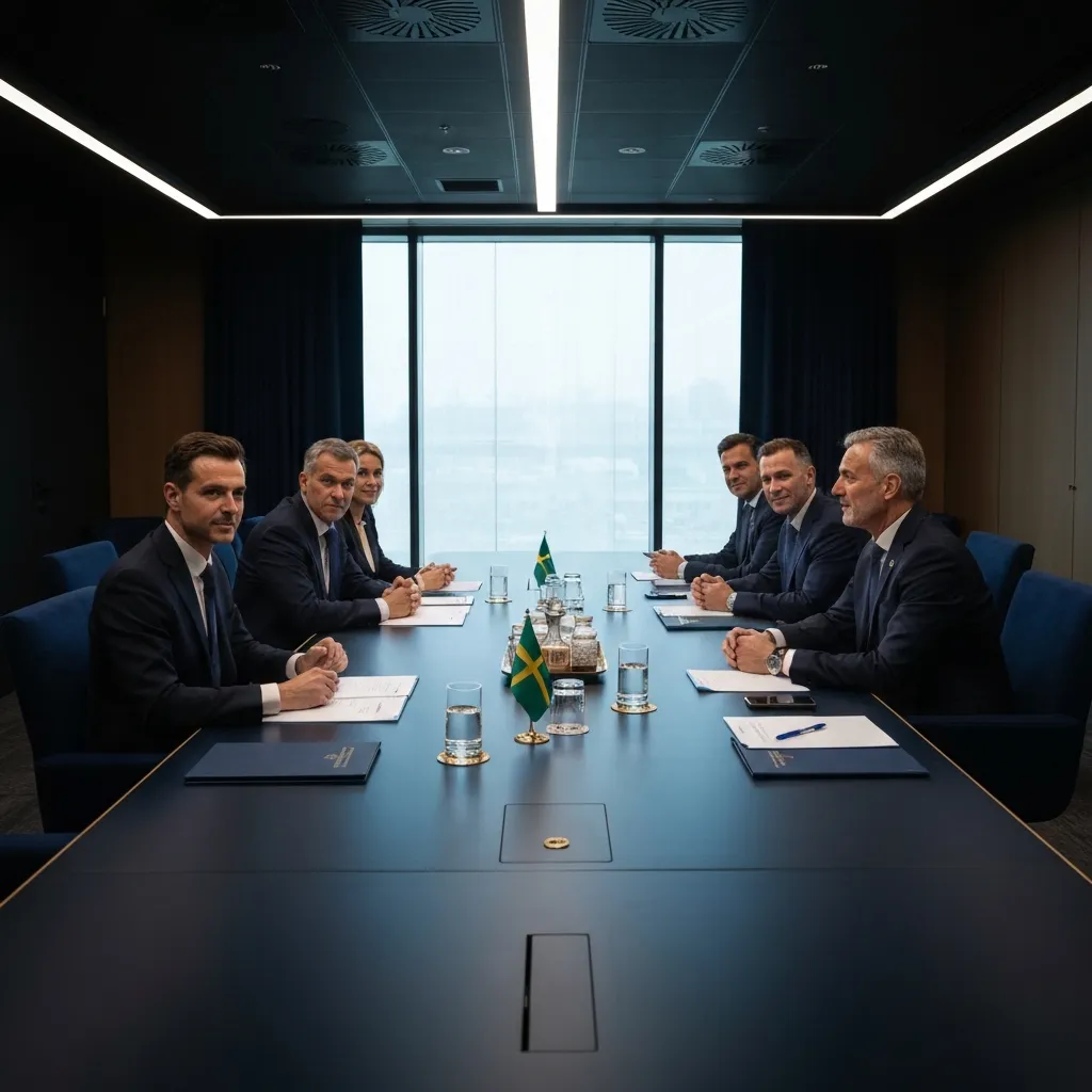 High-level meeting between Swedish and Saudi stakeholders