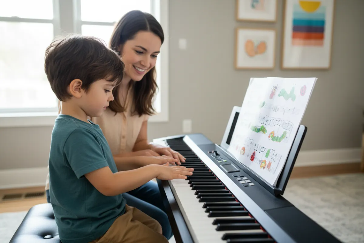 Individual piano lessons image