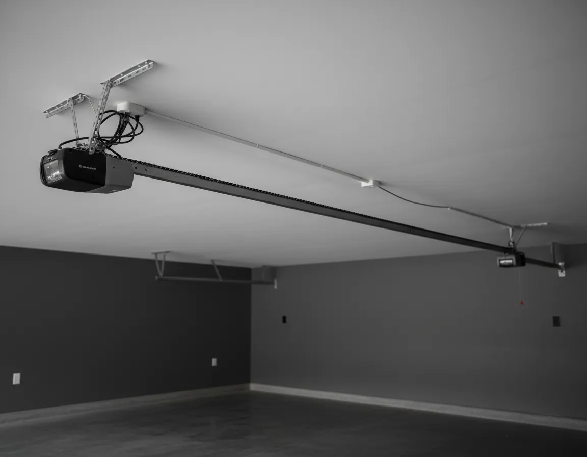 Garage door opener and remote