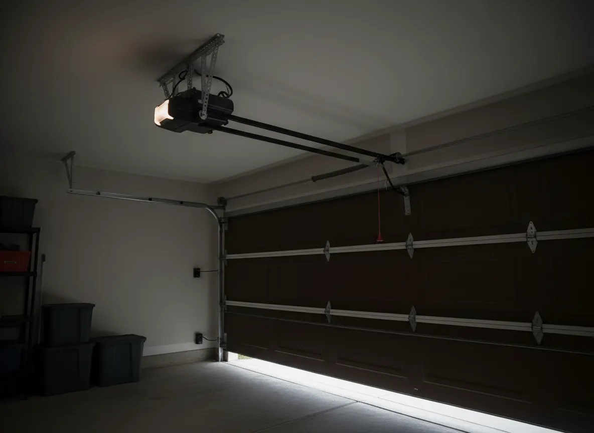 Garage door opener unit