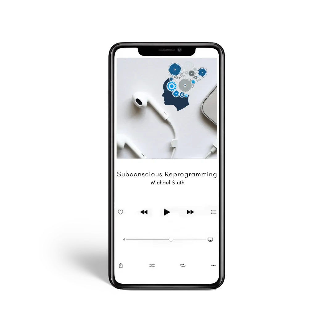 Phone displaying audio tracks