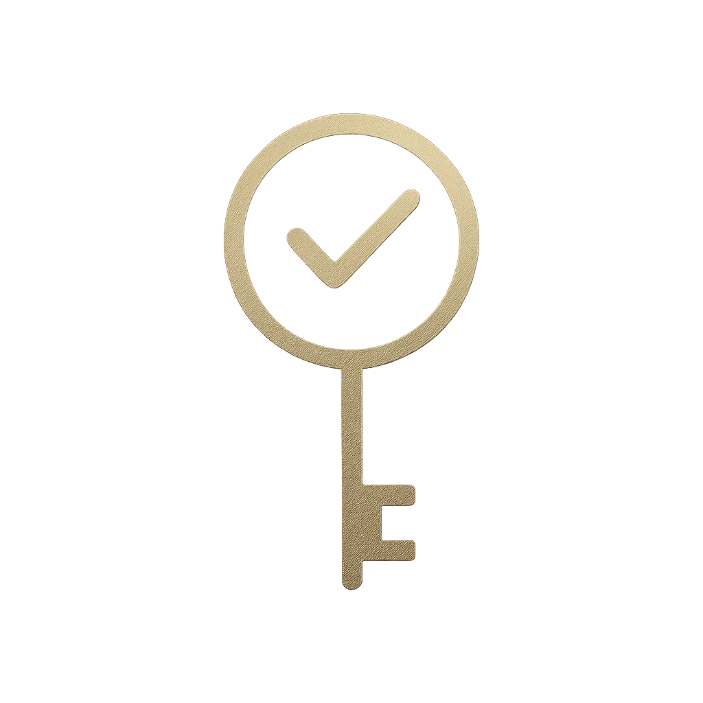 The Quality Key Logo