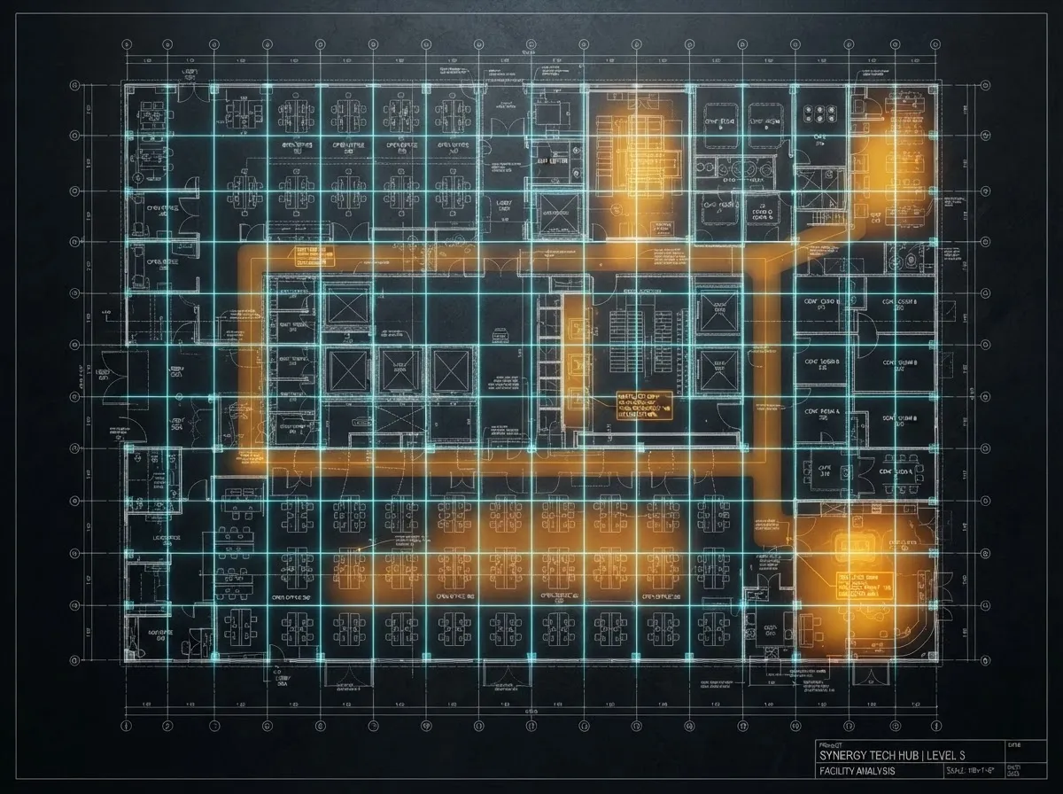 Industrial power grid engineering schematic audit and transmission line load testing
