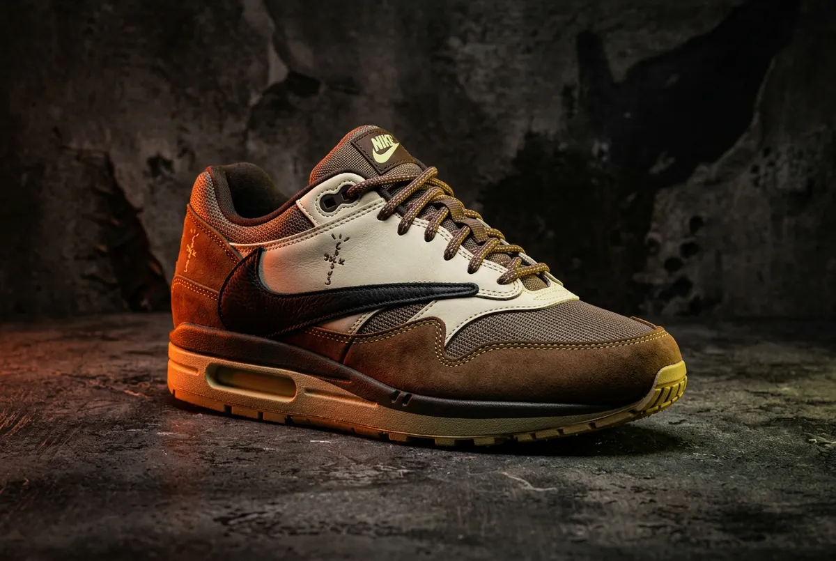 Travis Scott x Nike Air Max 1 Baroque Brown