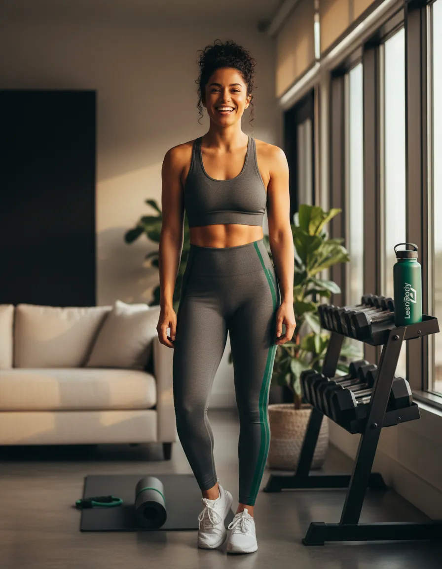 LeanBody 8-week weight loss transformation before and after results