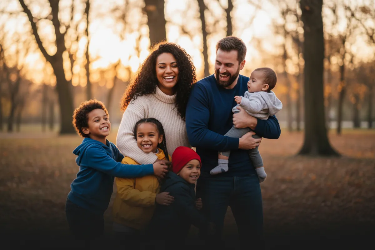 Diverse families (moms, Black, Hispanic, Asian, and other families)
