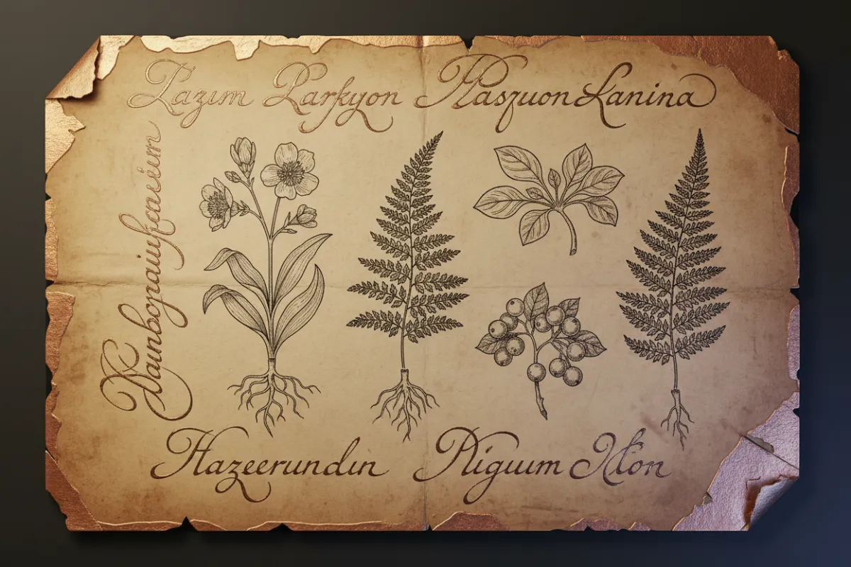 Visual fragmento manuscrito de luna de gusano
