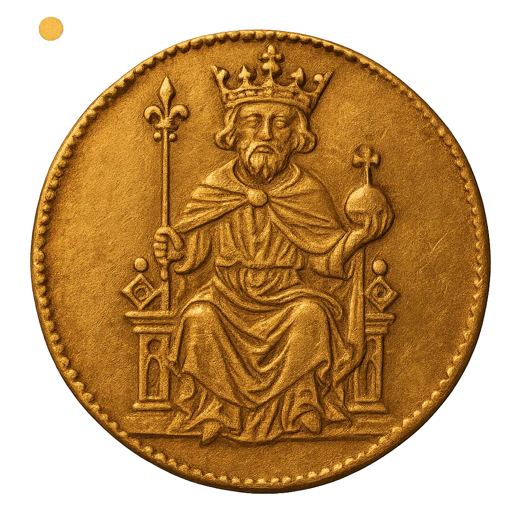 High-resolution close-up of World Numismatics coin with dramatic side-lighting