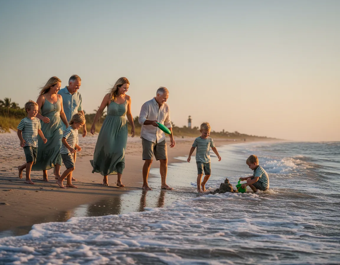 Family Portraits at Stuart Beach