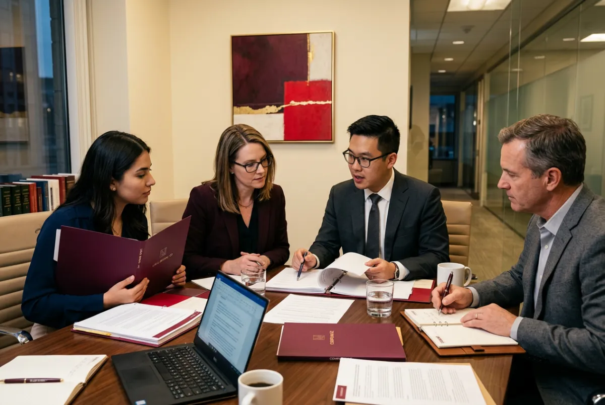 Synergie d'équipe et expertise juridique à l'agence d'Antony