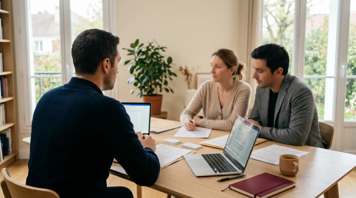 Rendez-vous de financement immobilier avec Ometim Conseil