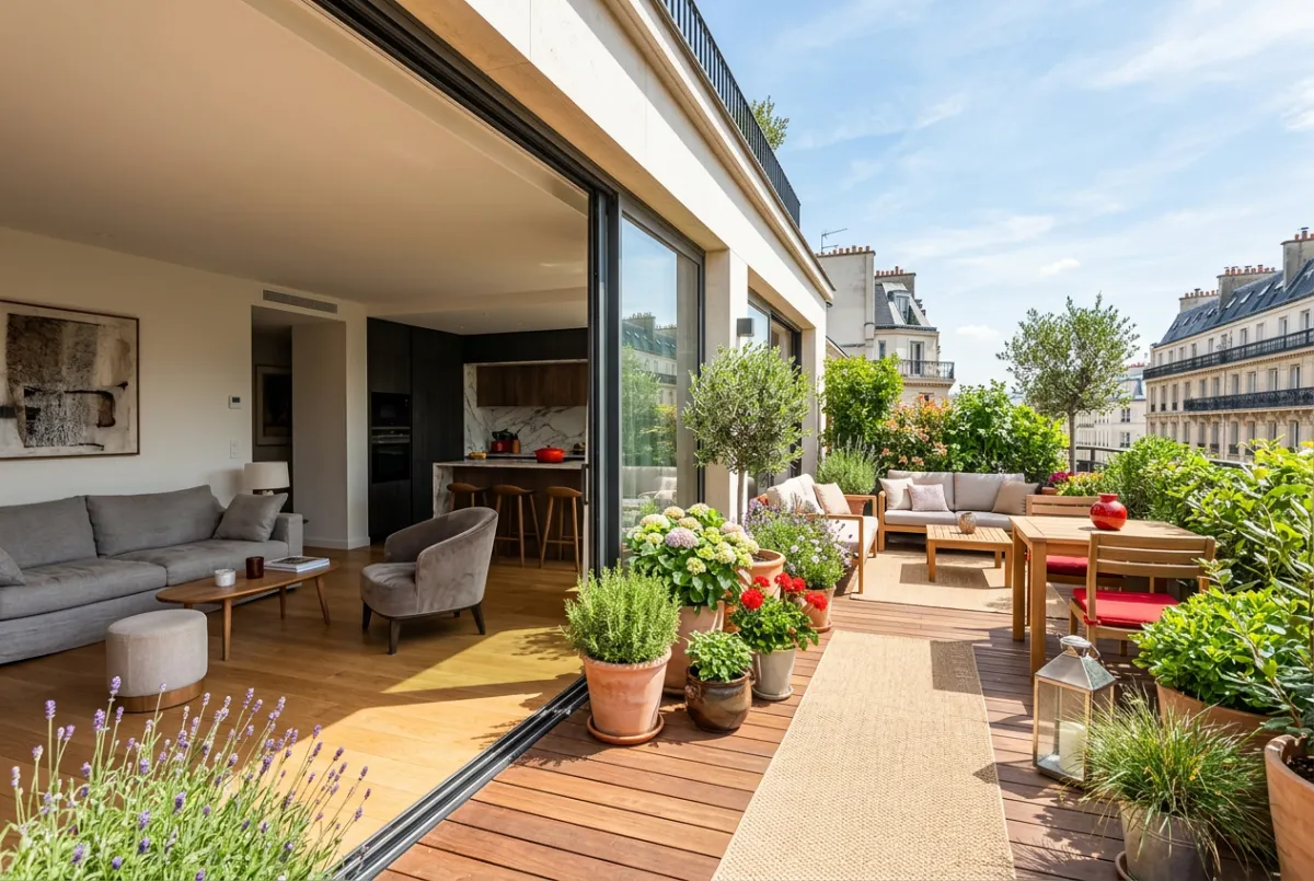 Maison contemporaine rénovée quartier Fontaine Michalon Antony