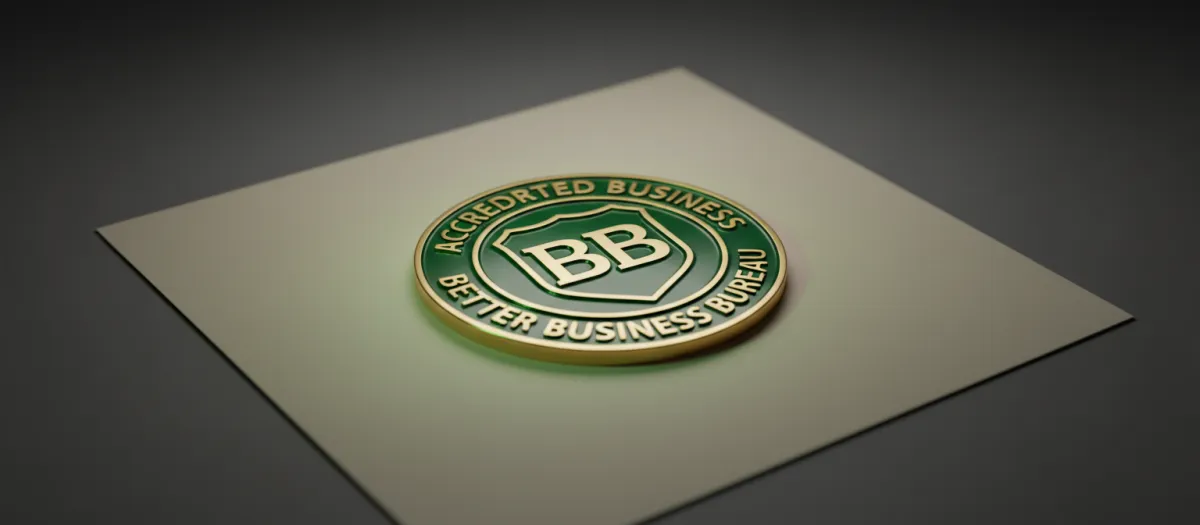 Better Business Bureau Accredited Business Badge