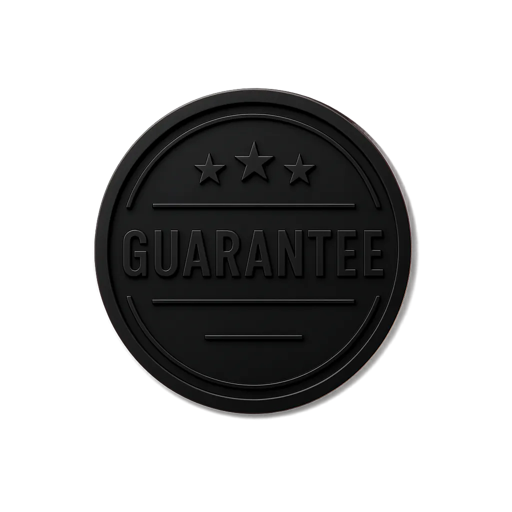 Warrior Oath Risk-Free Guarantee Badge