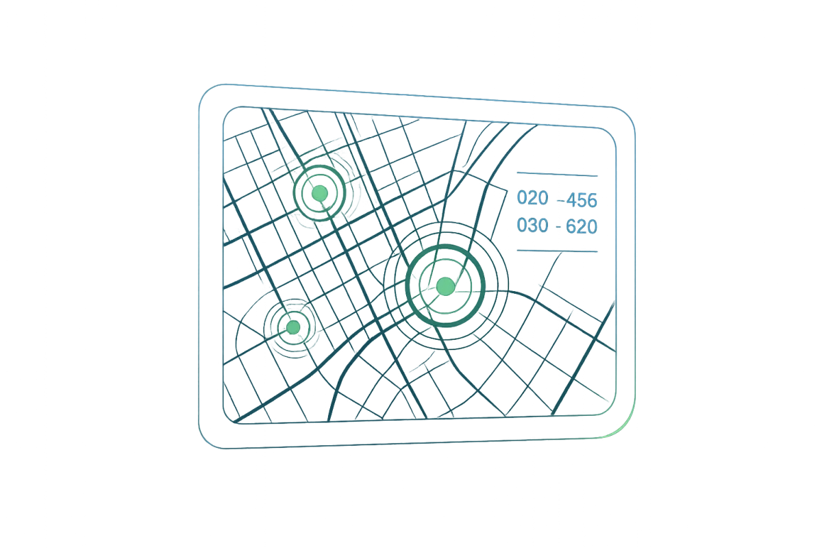 Holographic damage scanner map HUD overview