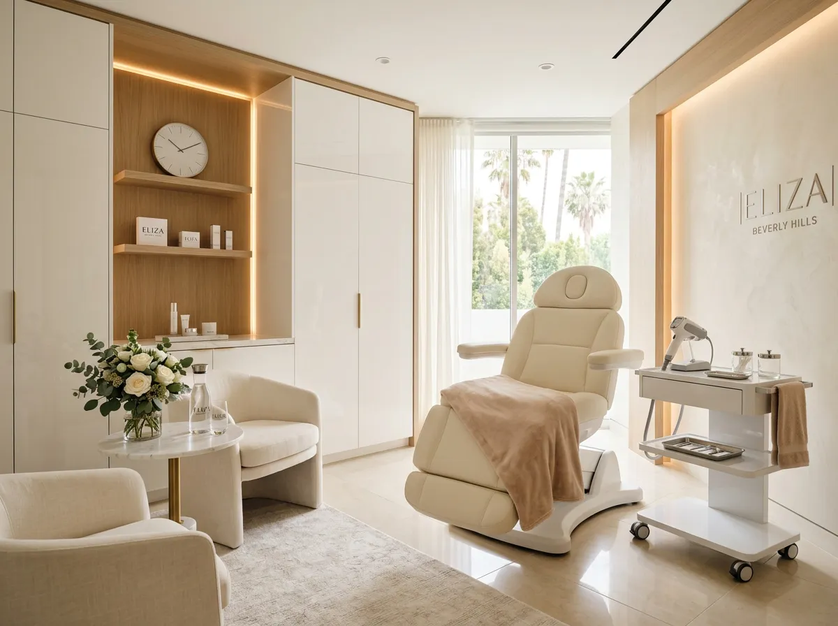 SKINnovative Luxury Beverly Hills Clinical Suite Interior