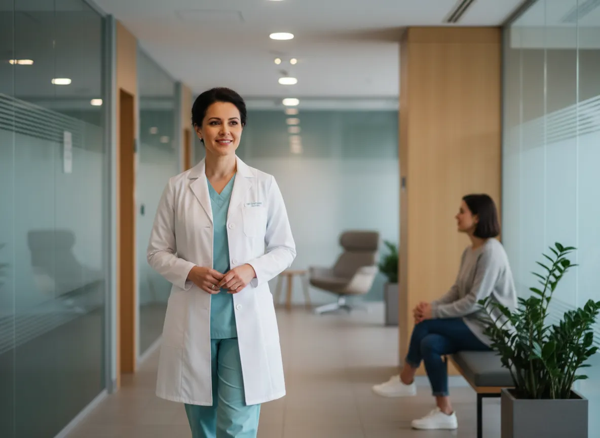 Vision therapy practitioner focused on patient care while OptiReach handles marketing.