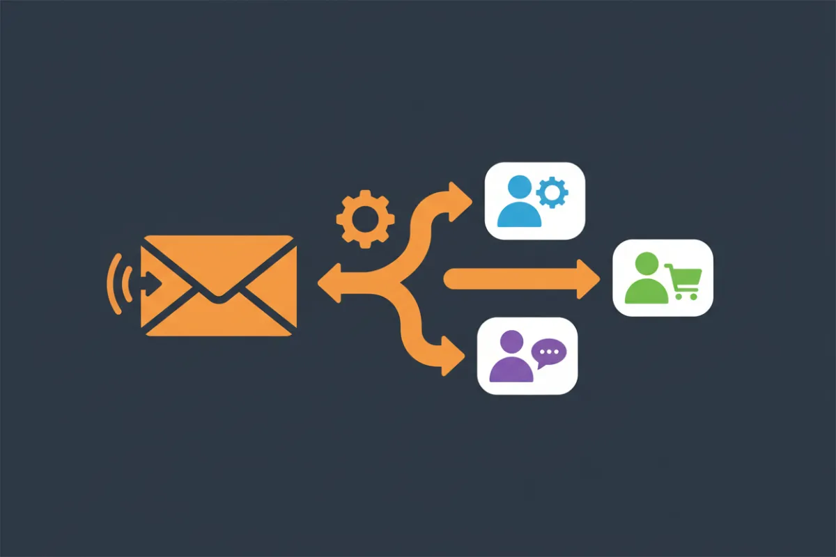 a large display of blue lights in a dark room