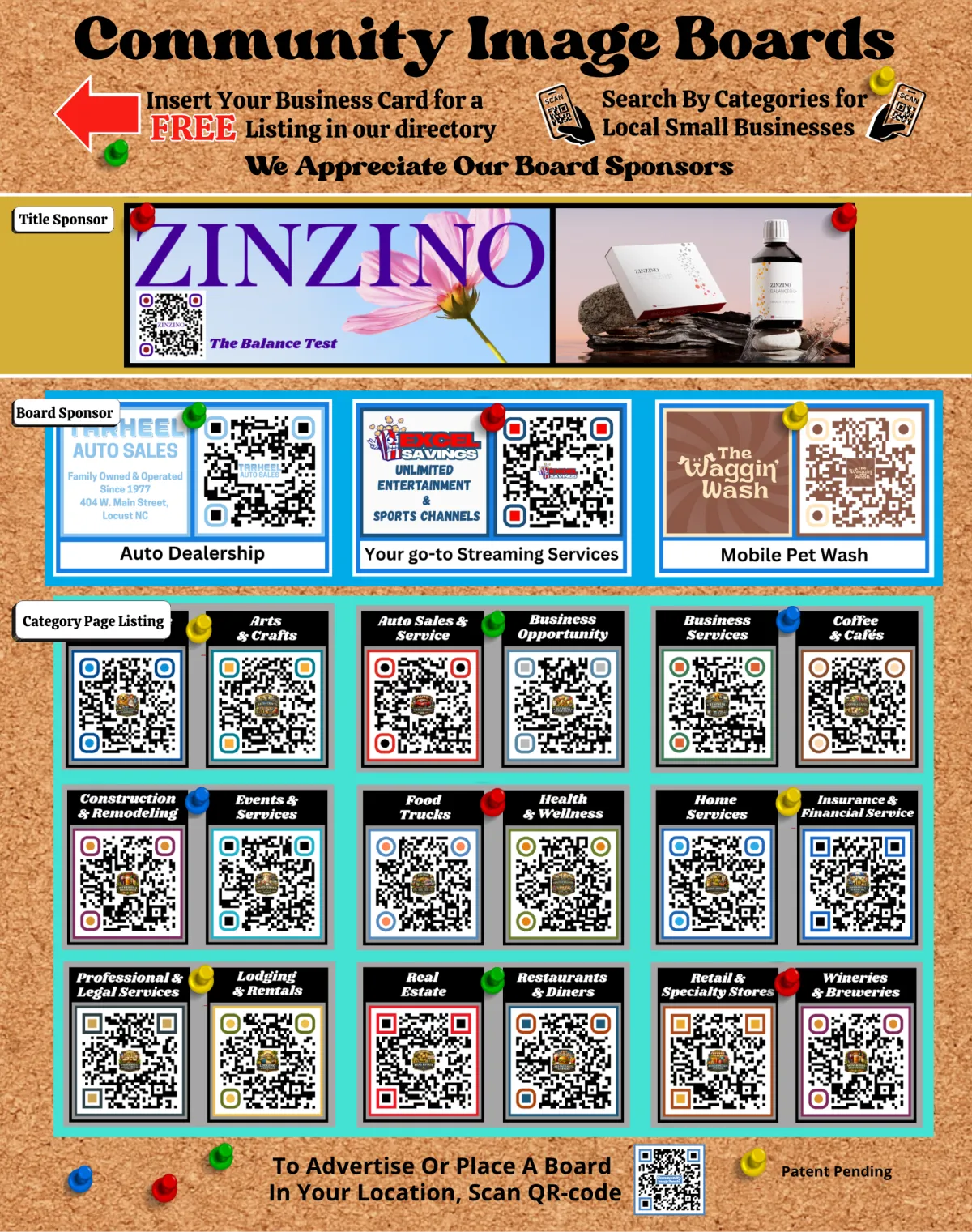 Community Image Boards Example