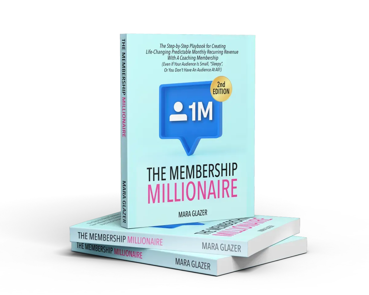 The Membership Millionaire Book