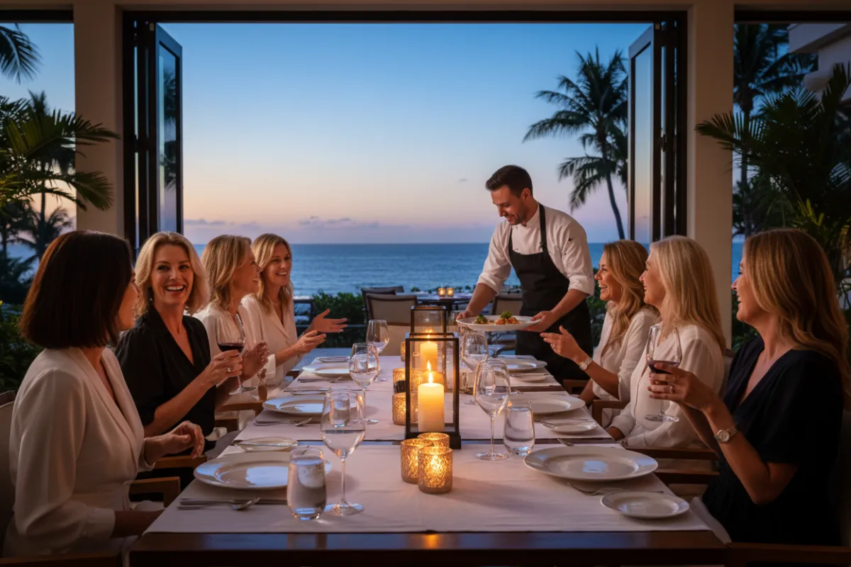 Catered dinners with a personal chef — Friday & Saturday evenings