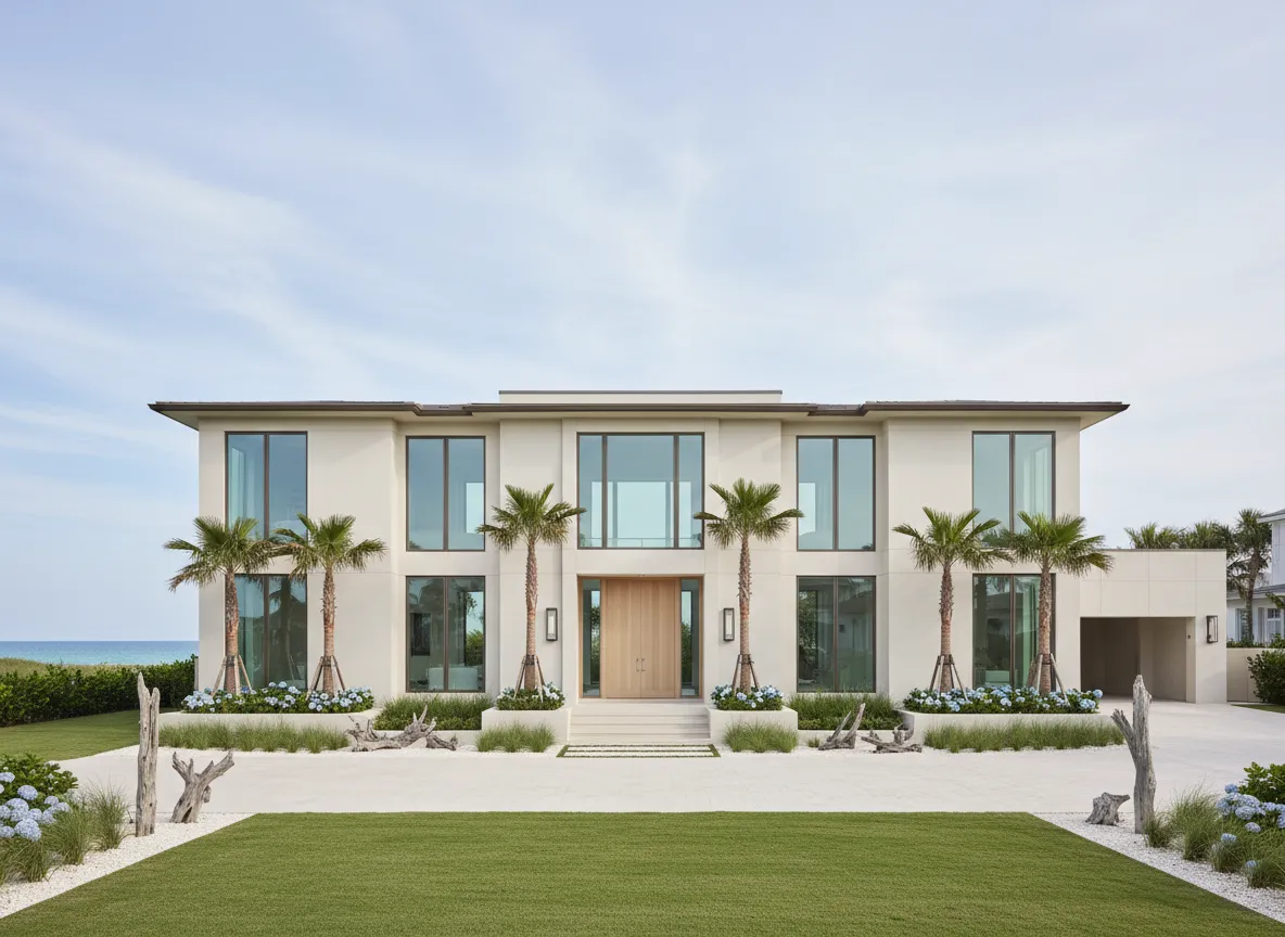 Modern coastal home exterior - Listing 2