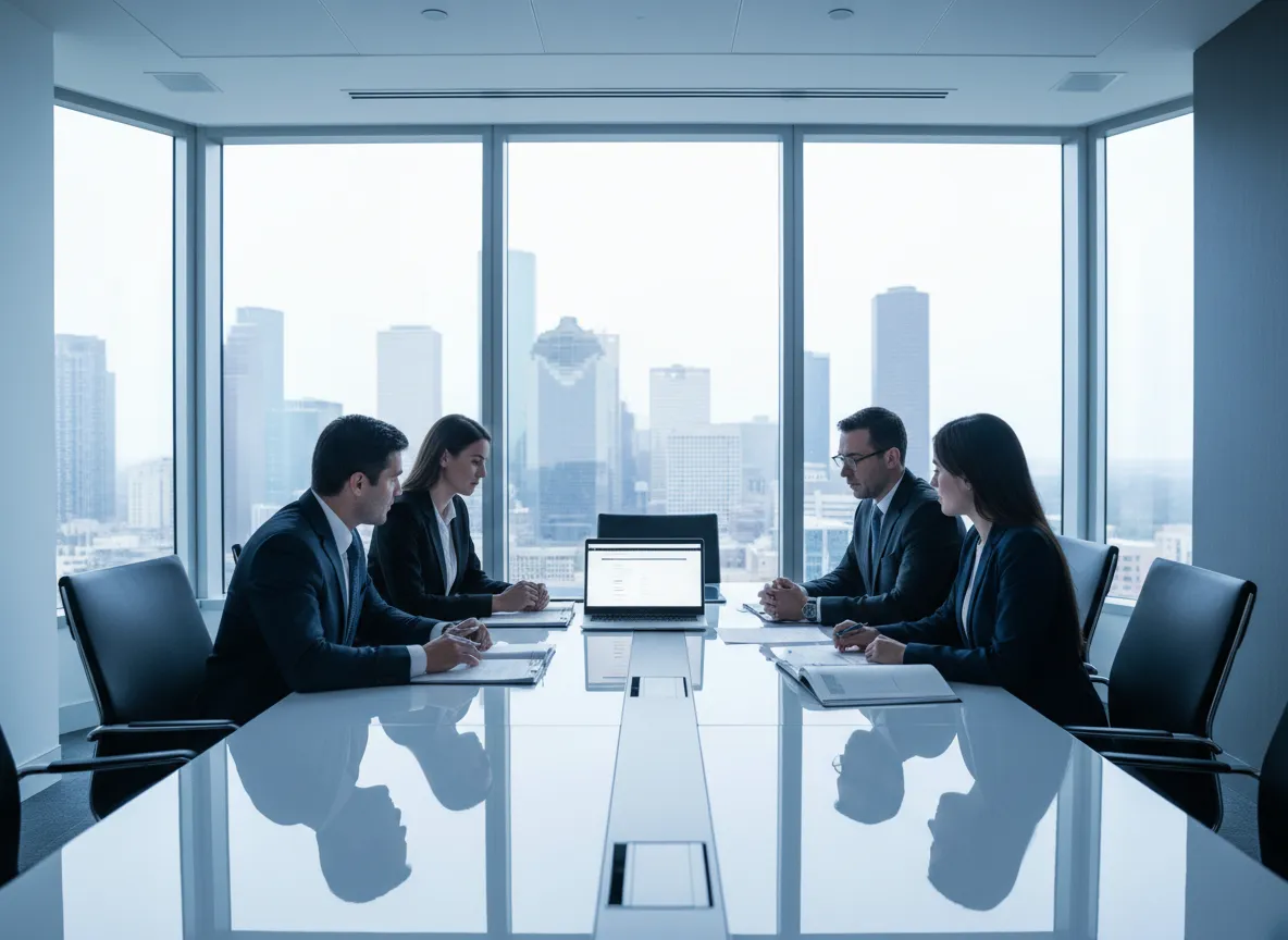 Houston private real estate funding meeting