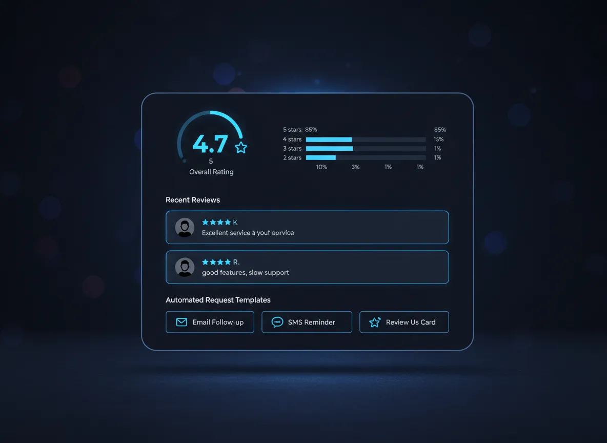 Reputation Management Review Interface