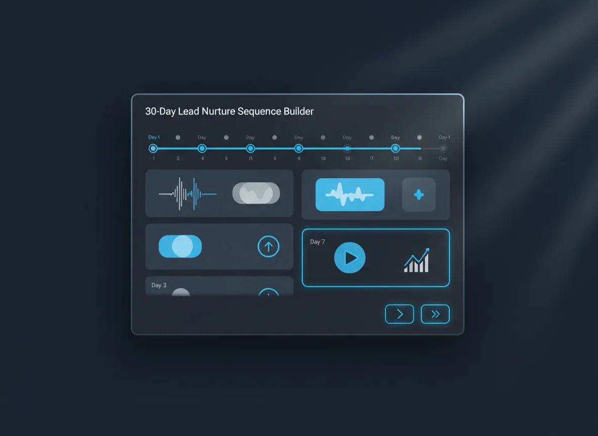 30-Day Lead Nurture Sequence Builder