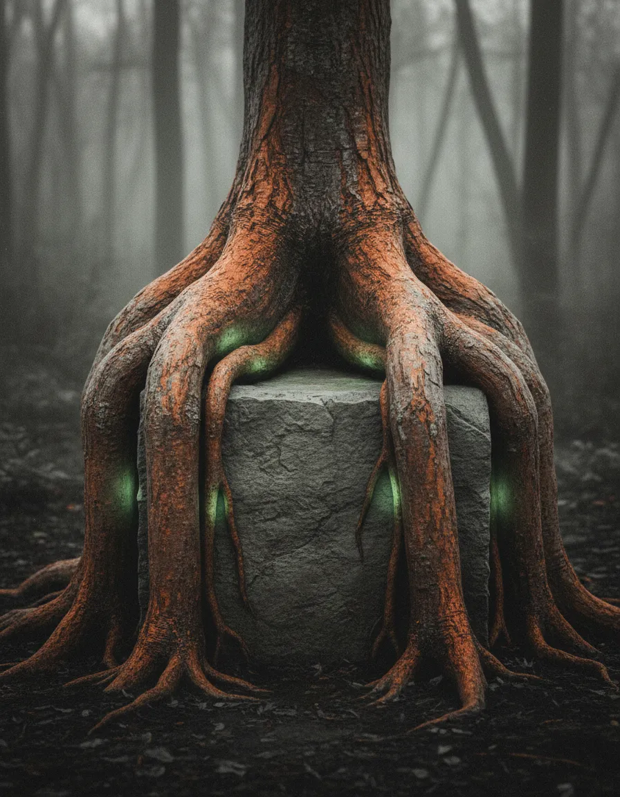 A moving editorial photograph representing human connection and resilience.