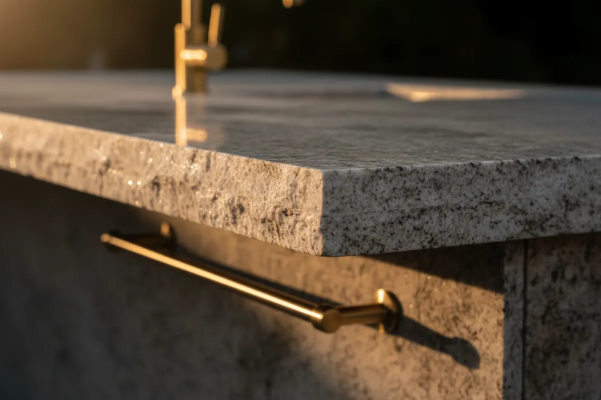 Prep and Serving Counters detail