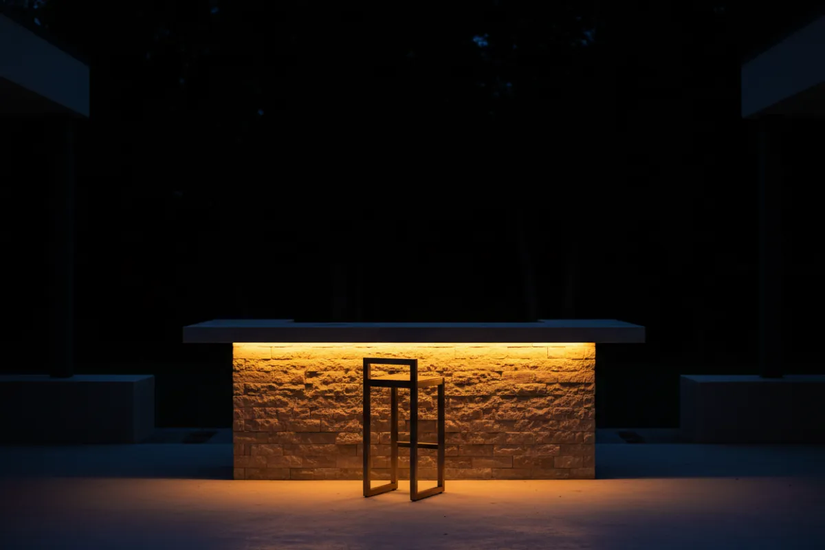 Seating and Bar Space detail