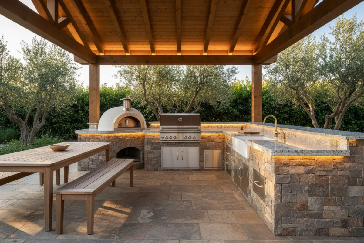 Outdoor Kitchen Upgrade project example