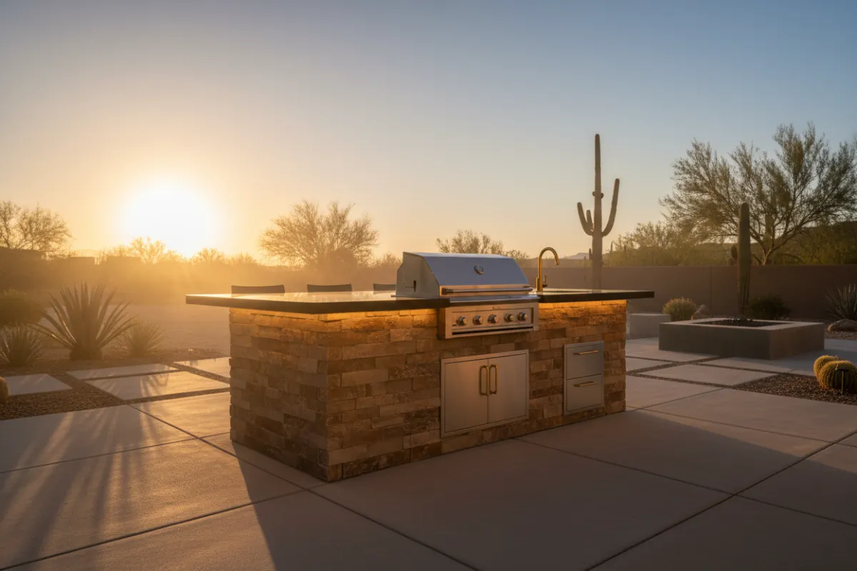 Custom Outdoor Kitchen