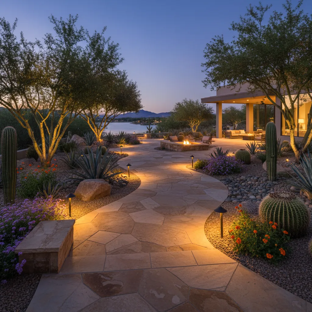 Patio and Landscape Flow design