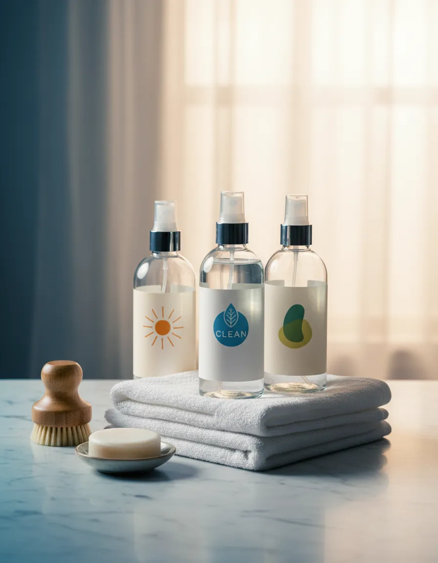Cleaning with eco-friendly natural products