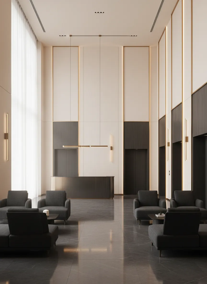 Premium framed photograph of a high-end service environment