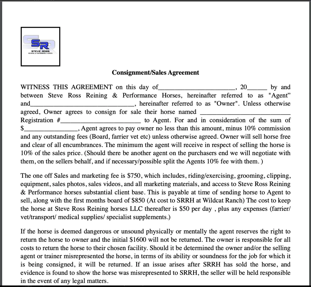 Done-for-You Contracts, Templates & Checklists