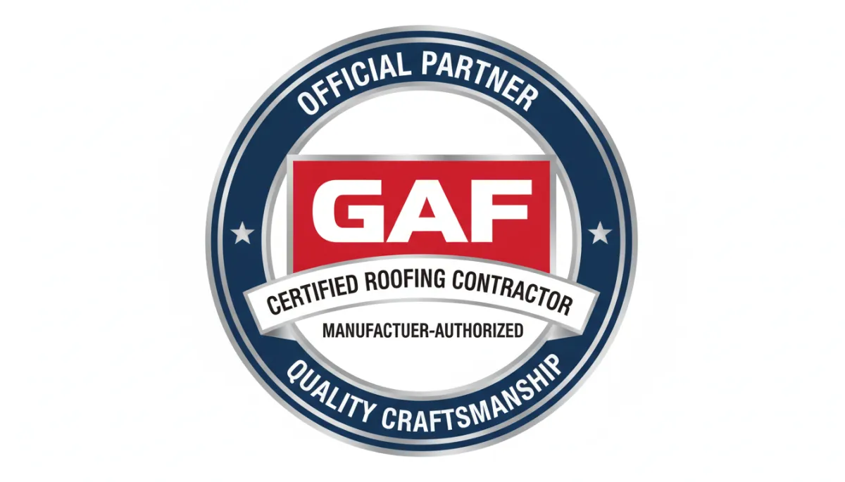 GAF Certified Roofing Contractor Badge