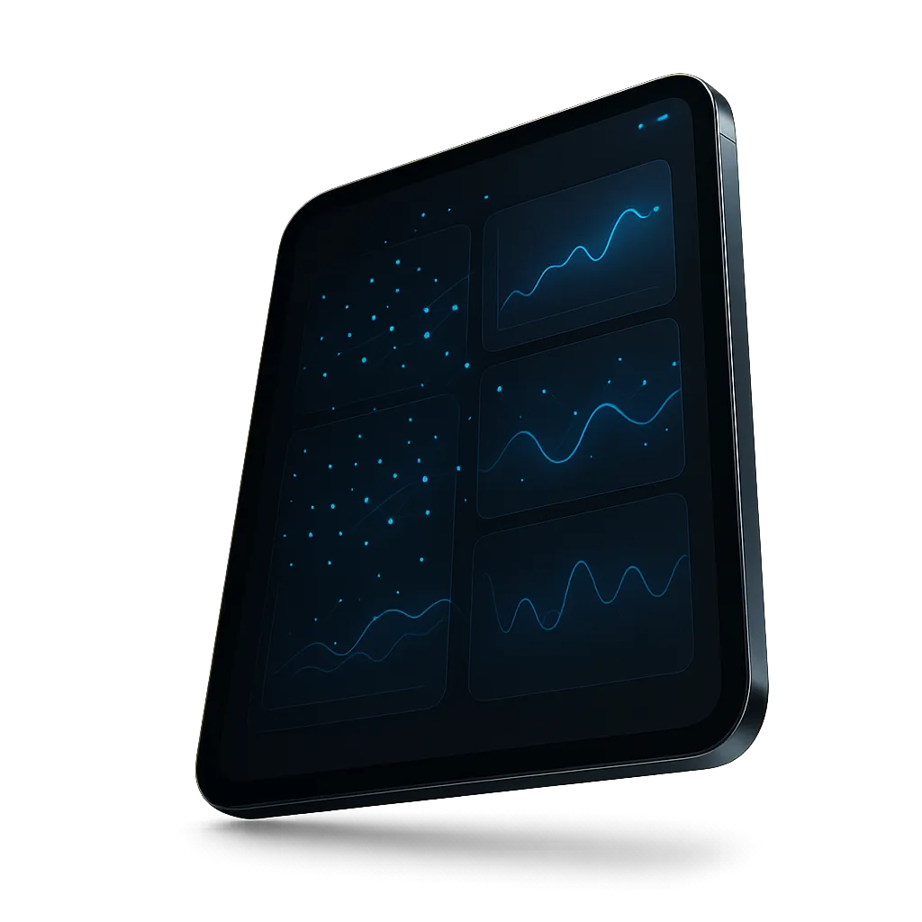 AI Visibility Accelerator system dashboard showing local market metrics and customer acquisition nodes