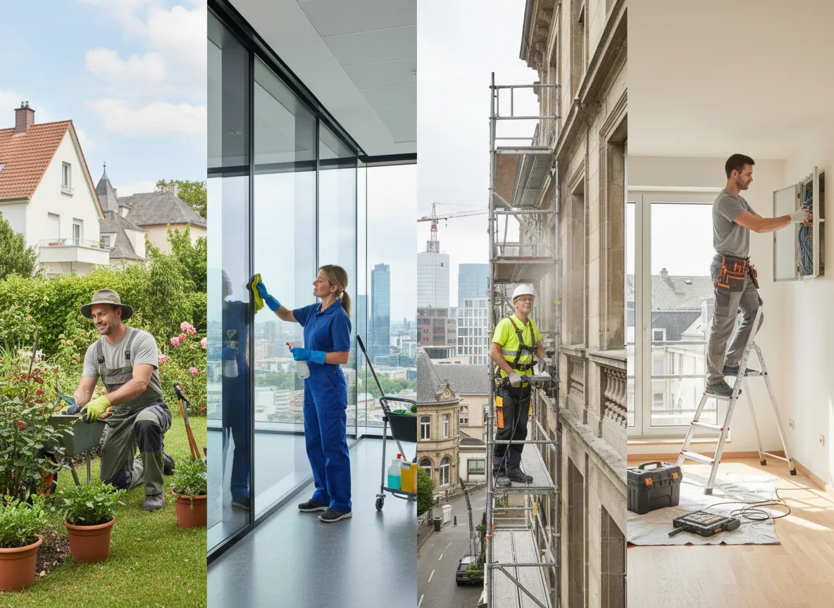 Artisans et entreprises de services à Luxembourg-Ville accompagnés par LetzDigit